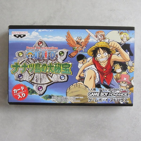 【中古ソフト】ゲームボーイアドバンス│From TV animation ONE PIECE ワンピース ナナツ島の大秘宝