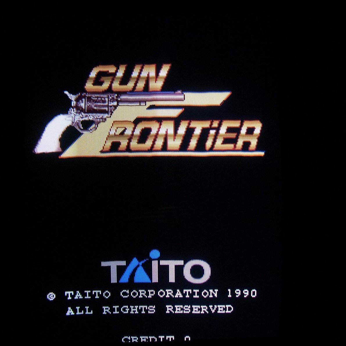【中古アーケード基板】タイトー/TAITO ガンフロンティア GUN FRONTIER F2 イン取帯純正 F2小マザー付 動作確認済