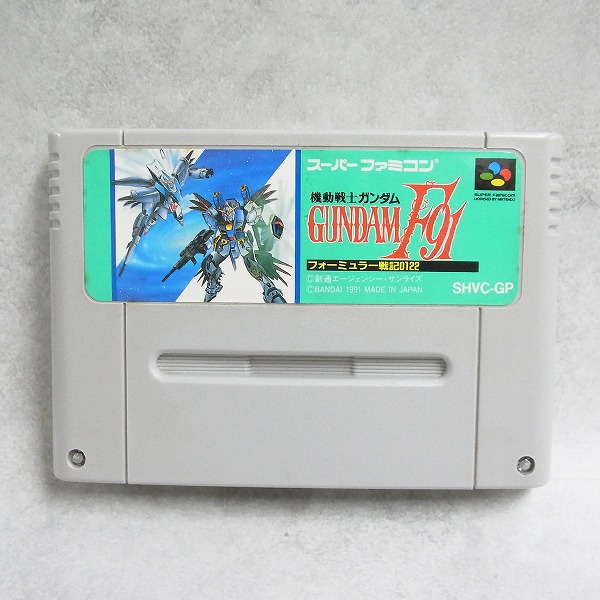 【中古ソフト】スーパーファミコン│ガンダムF91 フォーミュラー戦記0122