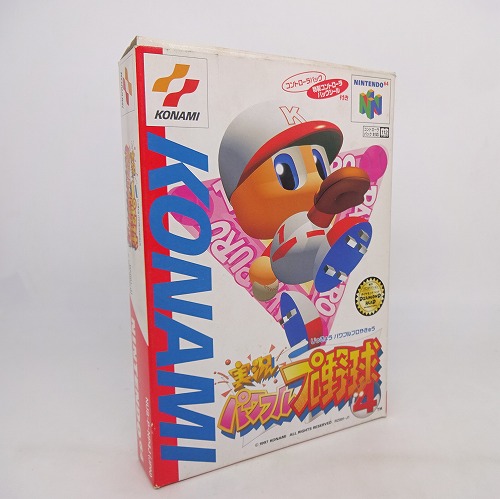 【中古ソフト】NINTENDO64│実況 パワフルプロ野球4