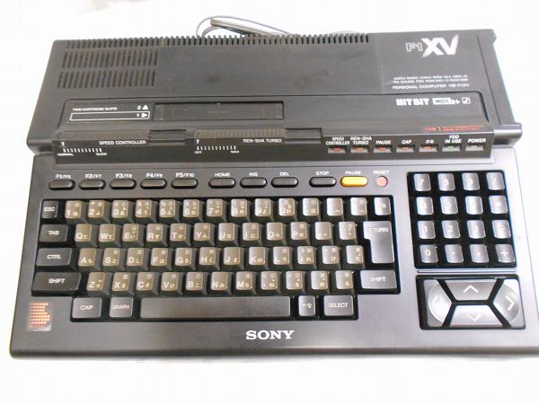 【店頭併売品】MSX2+ 「HB-F1XV」 オーバーホール品【TY-4971】