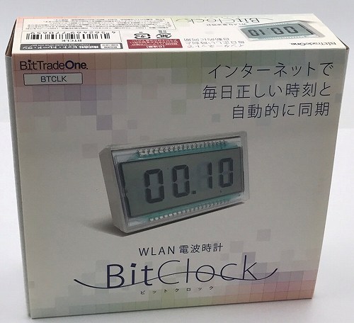 WLAN電波時計　BitClock / ビット・トレード・ワン