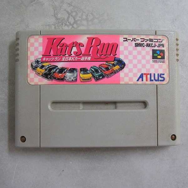【中古ソフト】スーパーファミコン│キャッツ・ラン 全日本Kカー選手権