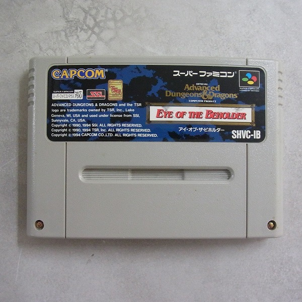 【中古ソフト】スーパーファミコン│アイ・オブ・ザ・ビホルダー
