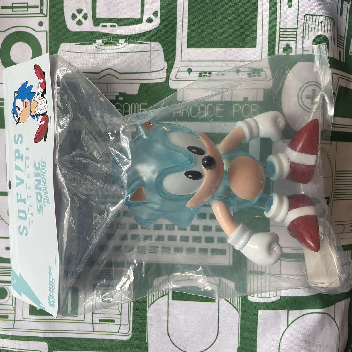 【店頭併売品】（未開封）ソフビ「ソニック・ザ・ヘッジホッグ ブルークリア」【IH-1140】