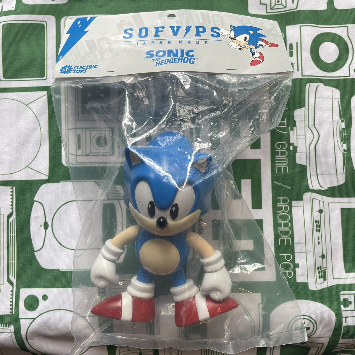 【店頭併売品】（未開封）ソフビ「ソニック・ザ・ヘッジホッグ (再販)」【IH-1142】