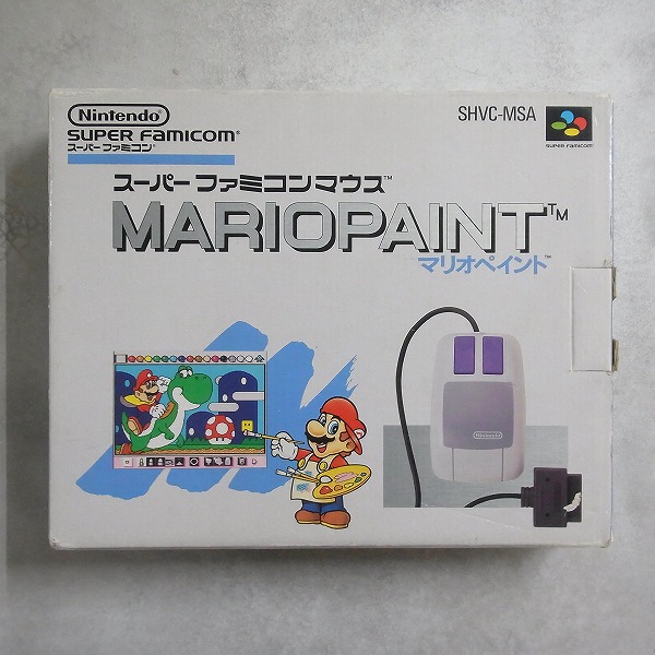 【中古ソフト】スーパーファミコン丨マリオペイント スーパーファミコンマウス付