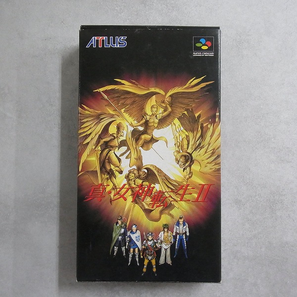 【中古ソフト】スーパーファミコン│真・女神転生 II 箱付