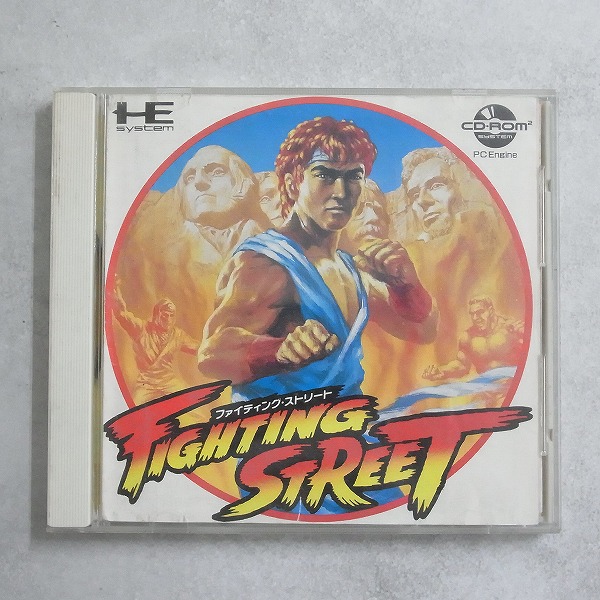 【中古ソフト】PCエンジン CD-ROM2丨ファイティングストリート