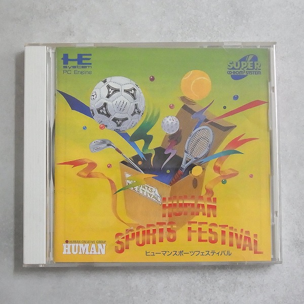 【中古ソフト】PCエンジン SUPER CD-ROM2丨ヒューマン スポーツフェスティバル