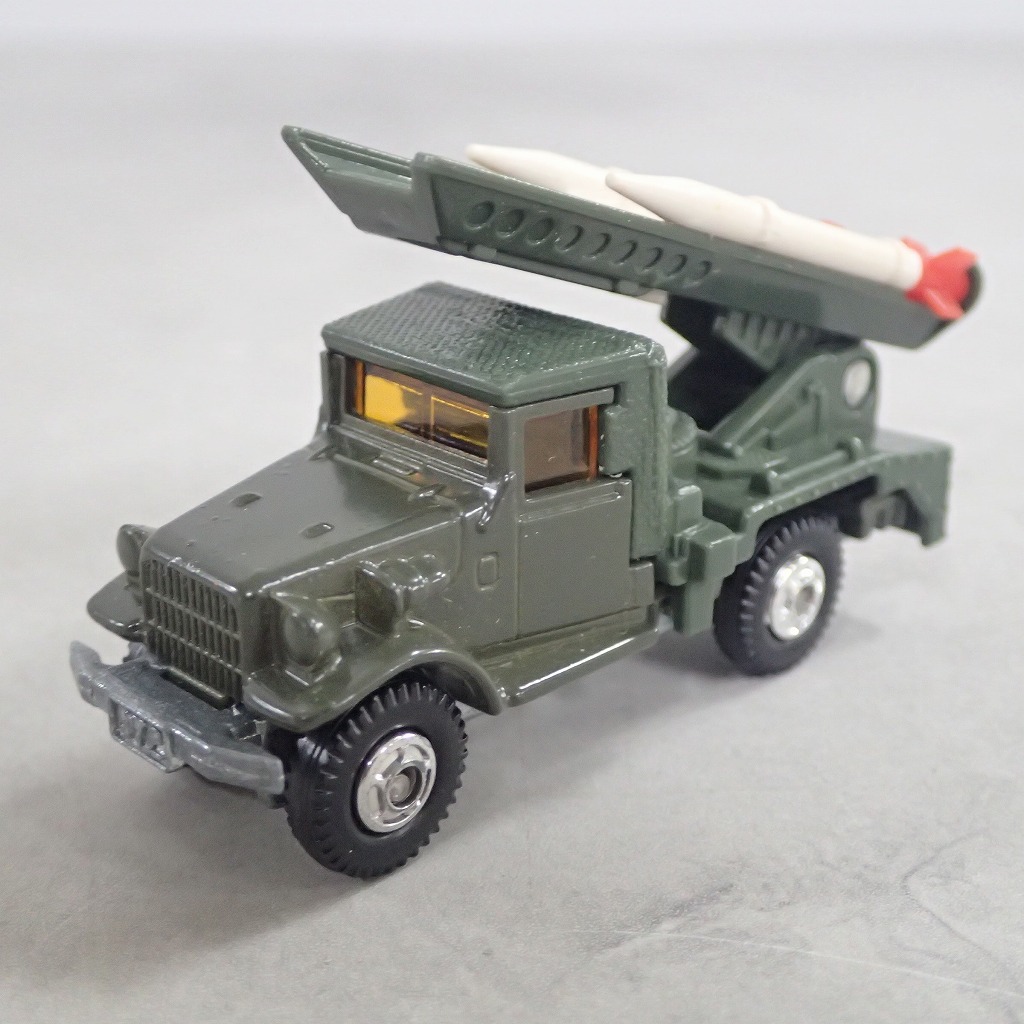 BEEP ゲームグッズ通販 / トミカ 77 トヨタ 自衛隊ロケット車 HQ15V型
