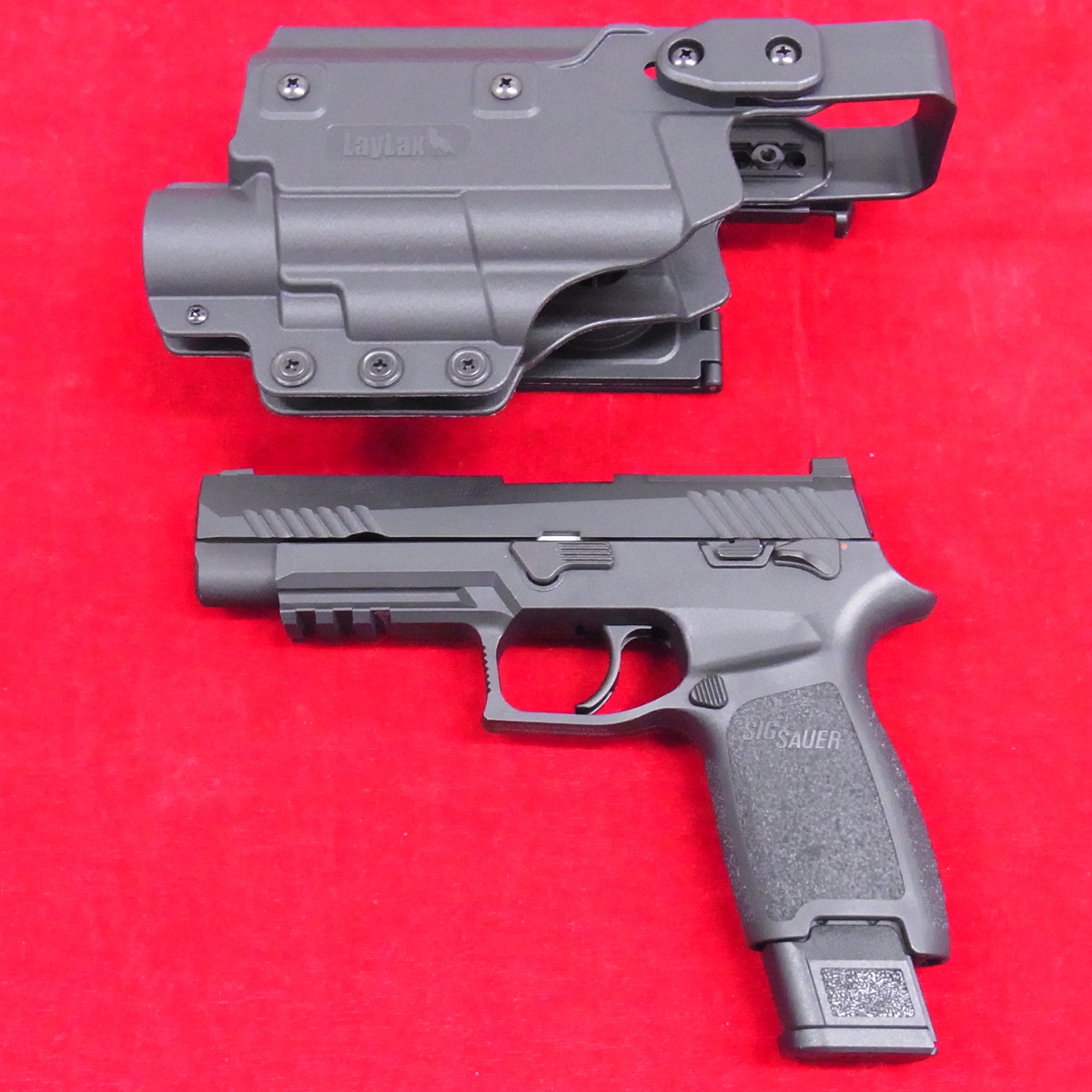 SIG AIR SIG SAUER P320 M17 ブラック ガスブローバック ライラクス ホルスター付