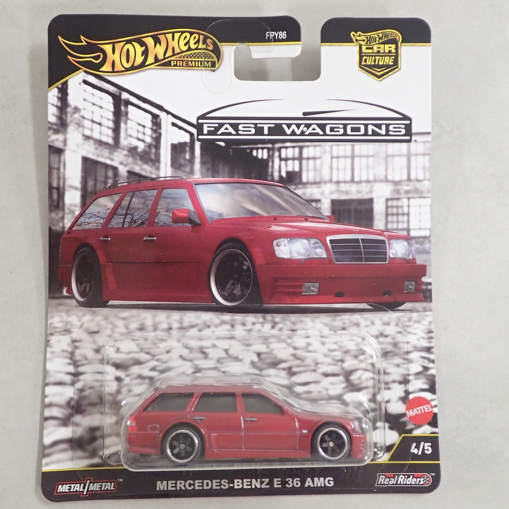 ホットウィール プレミアム メルセデスベンツ E 36 AMG【未開封】