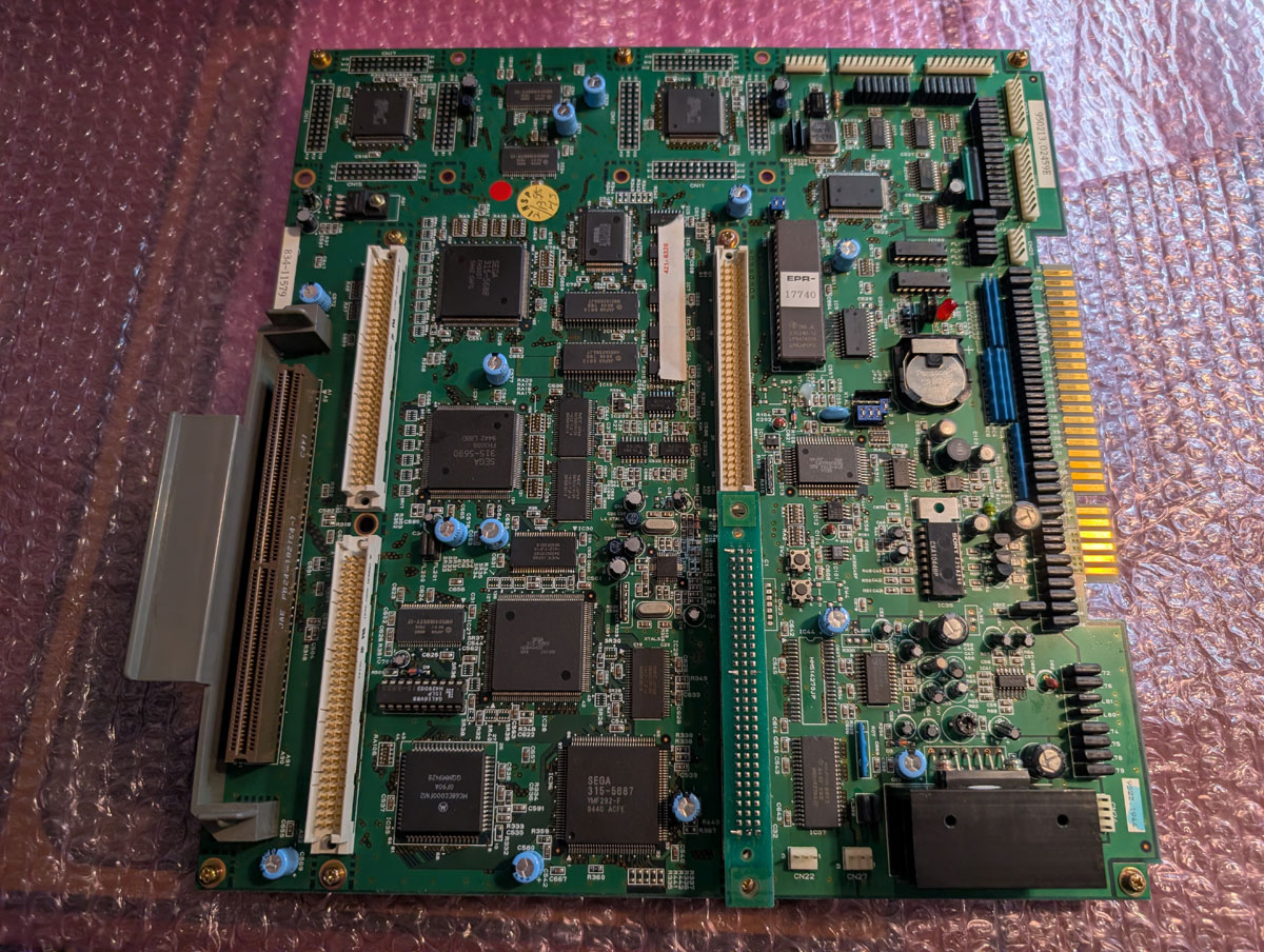 【店頭併売品】（アーケード基板）セガST-V「ST-Vマザーボード」【AR-3893】