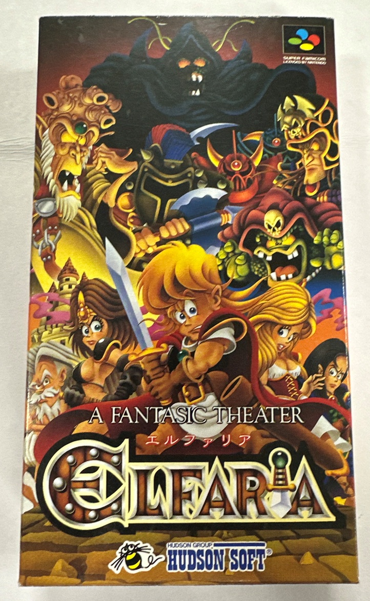 【店頭取扱品】【中古ソフト】スーパーファミコン｜エルファリア