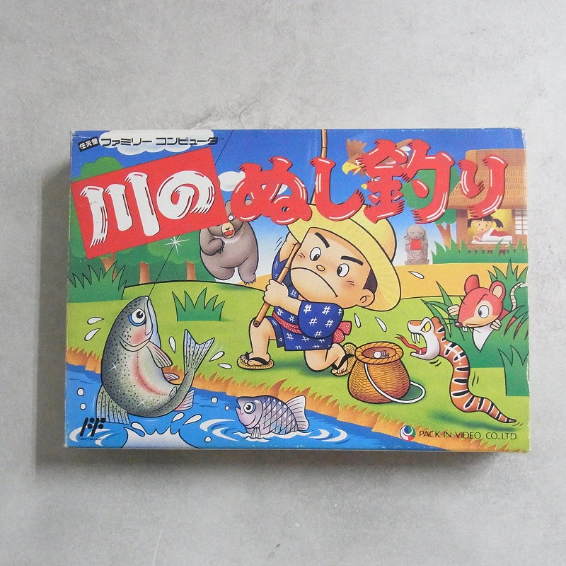 BEEP ゲームグッズ通販 / 【中古ソフト】ファミコン｜川のぬし釣り