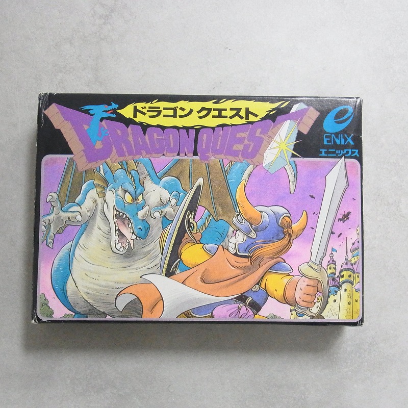 【中古ソフト】ファミコン｜ドラゴンクエスト 箱付