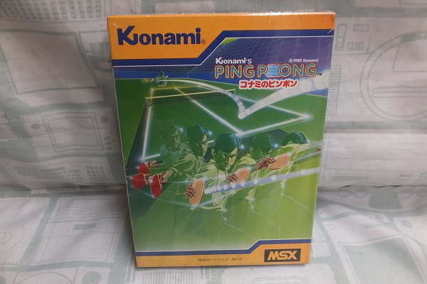コナミのピンポン　MSX BEEP ゲームグッズ通販 / 【店頭併売品】MSX「コナミのピンポン」 ROM