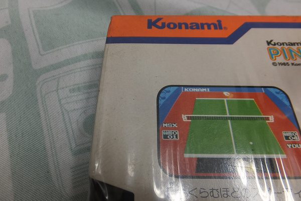BEEP ゲームグッズ通販 / 【店頭併売品】MSX「コナミのピンポン」 ROM
