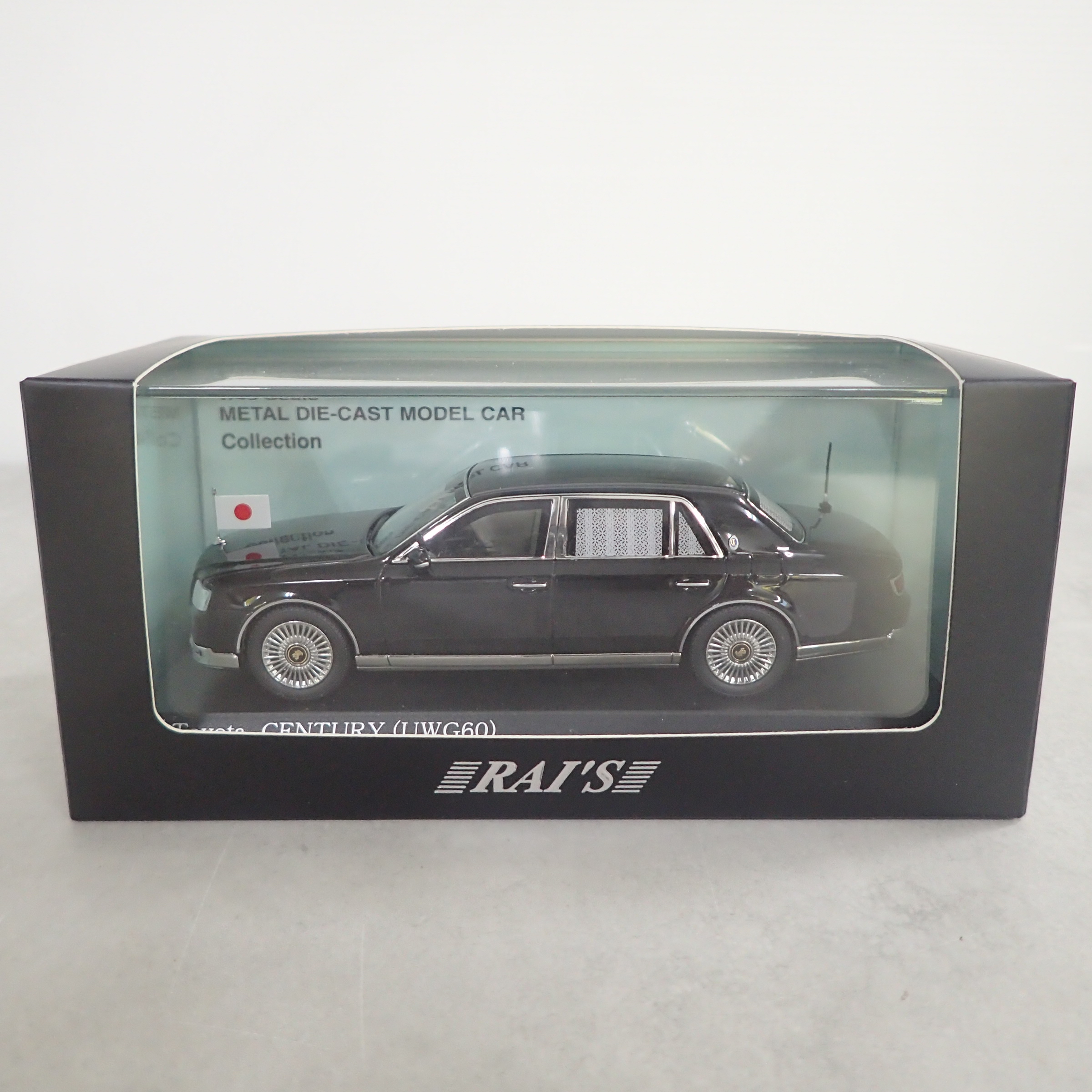 レイズ 1/43 トヨタ センチュリー(UWG60) 2020 日本国内閣総理大臣専用車(国旗掲揚仕様) H7432005