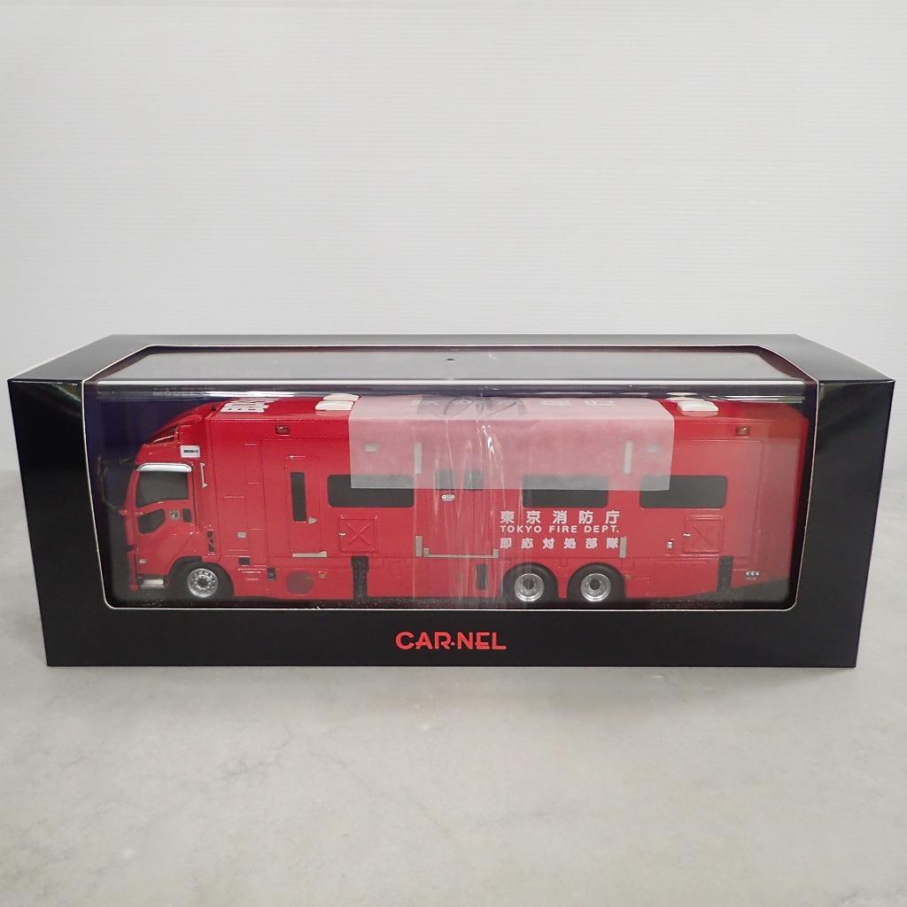 CAR-NEL 1/43 いすゞ ギガ 2019 東京消防庁即応対処部隊高機能指揮支援車 CN431906