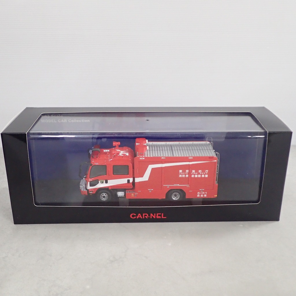 1/43 いすゞ フォワード 2012 東京消防庁消防救助機動部隊救助車 BEEP ゲームグッズ通販 / CAR-NEL 1/43 いすゞ フォワード 2012 東京