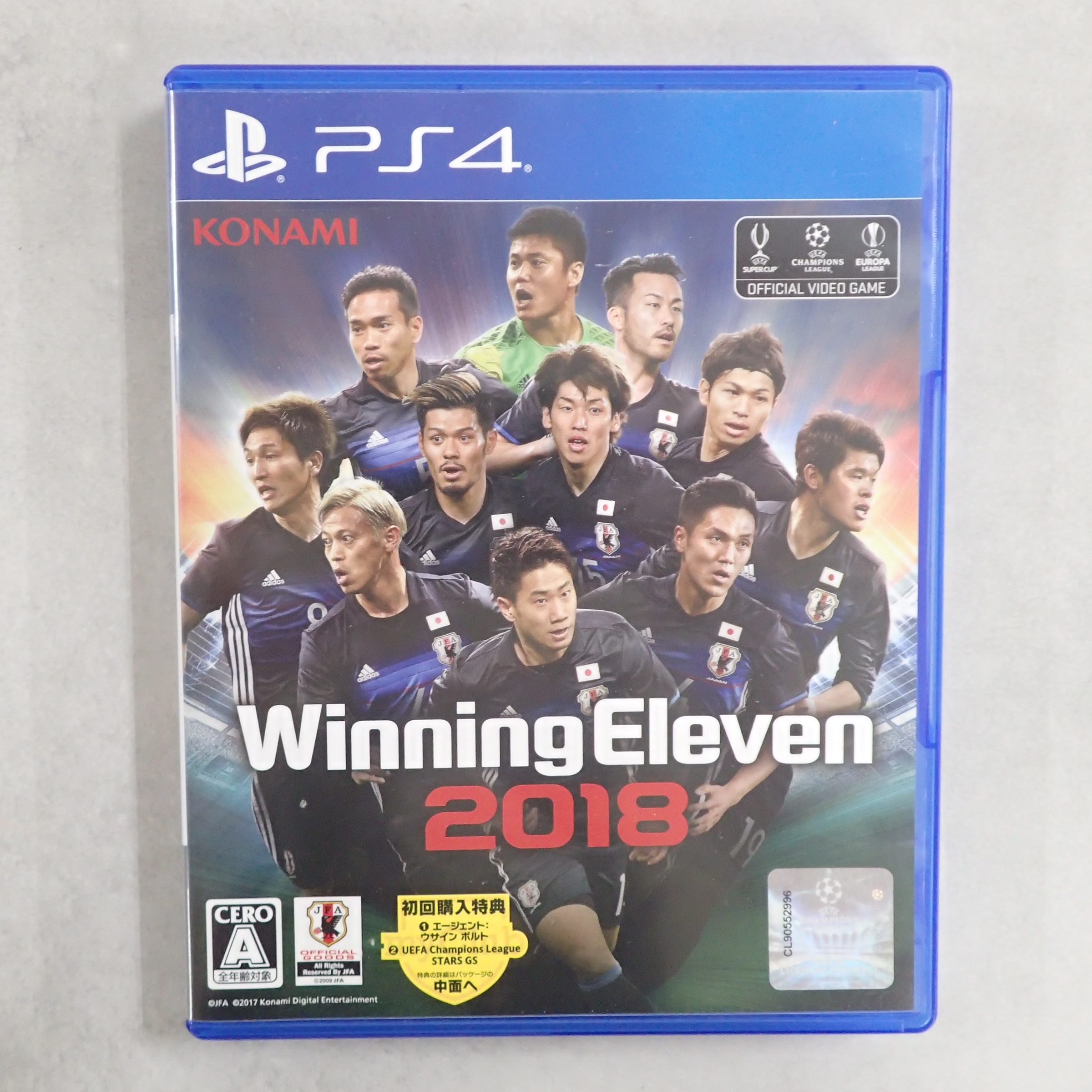 【中古ソフト】PlayStation4│ウイニングイレブン2018