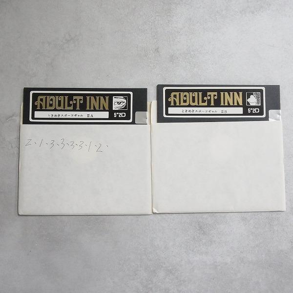 【中古PCソフト】PC-9801 │ときめきスポーツギャルII/5インチ