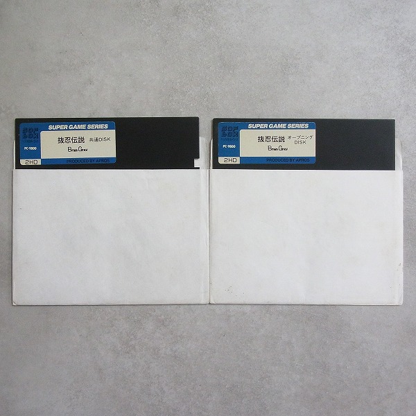 【中古PCソフト】PC-9801 │抜忍伝説/5インチ