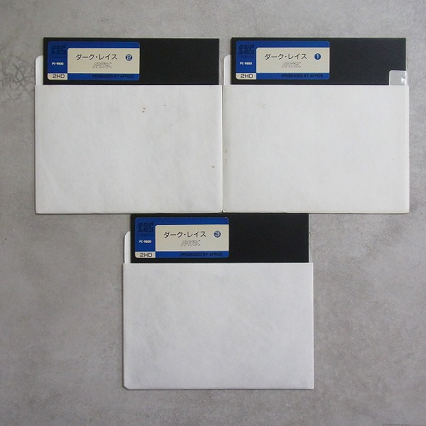 【中古PCソフト】PC-9801 │ダーク・レイス/5インチ