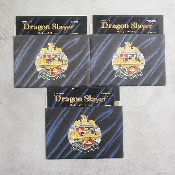 【中古PCソフト】PC-9801 │ドラゴンスレイヤー 英雄伝説/5インチ