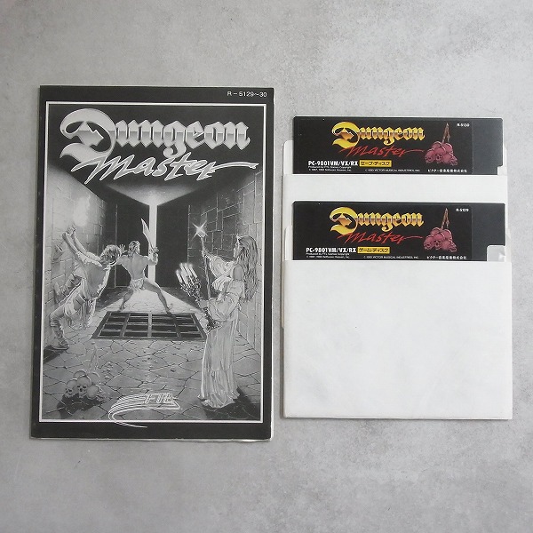 【中古PCソフト】PC-9801 │Dungeon master/5インチ