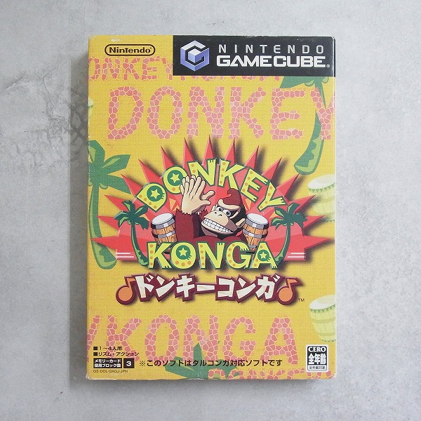 【中古ソフト】ゲームキューブ│ドンキーコンガ /ソフトのみ