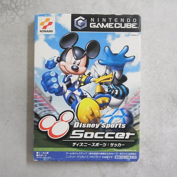 【中古ソフト】ゲームキューブ│ディズニースポーツ サッカー