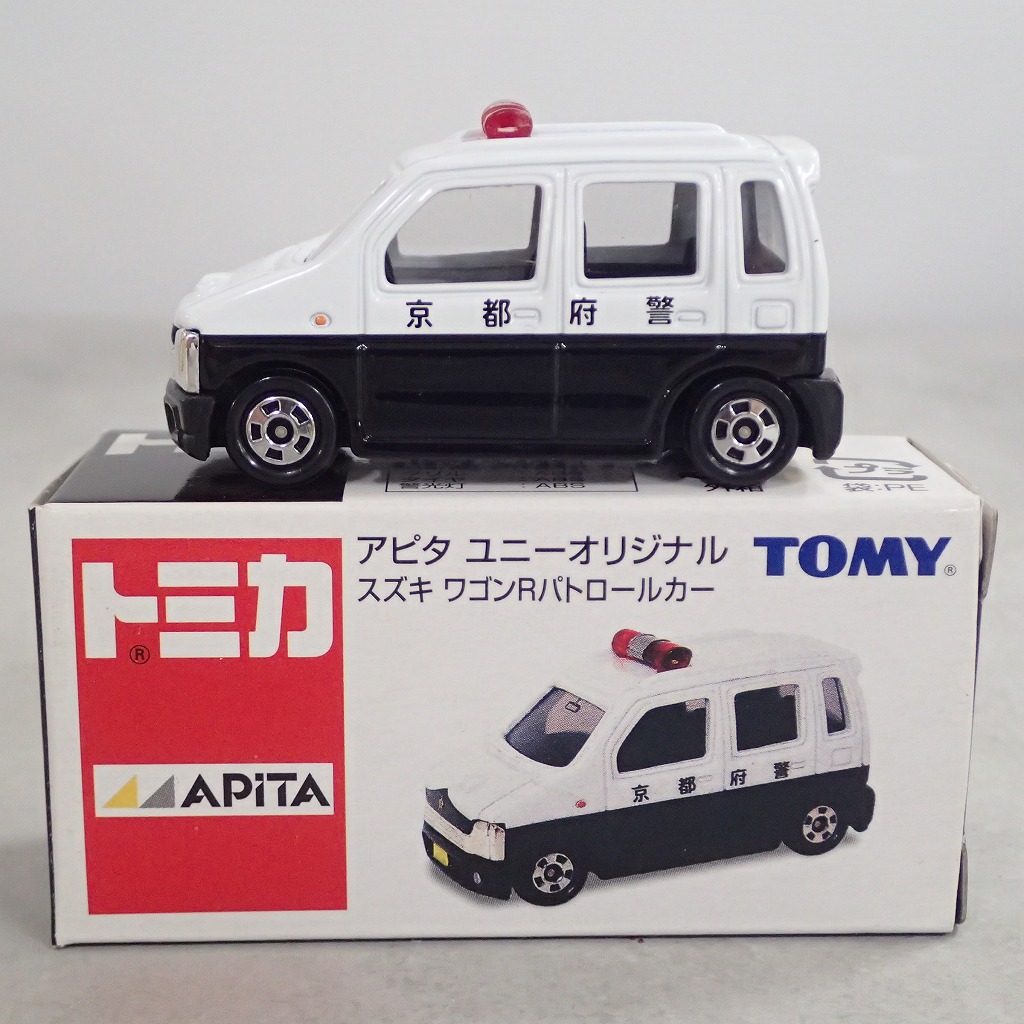 トミカ アピタ ユニーオリジナル スズキ ワゴンＲ パトロールカー
