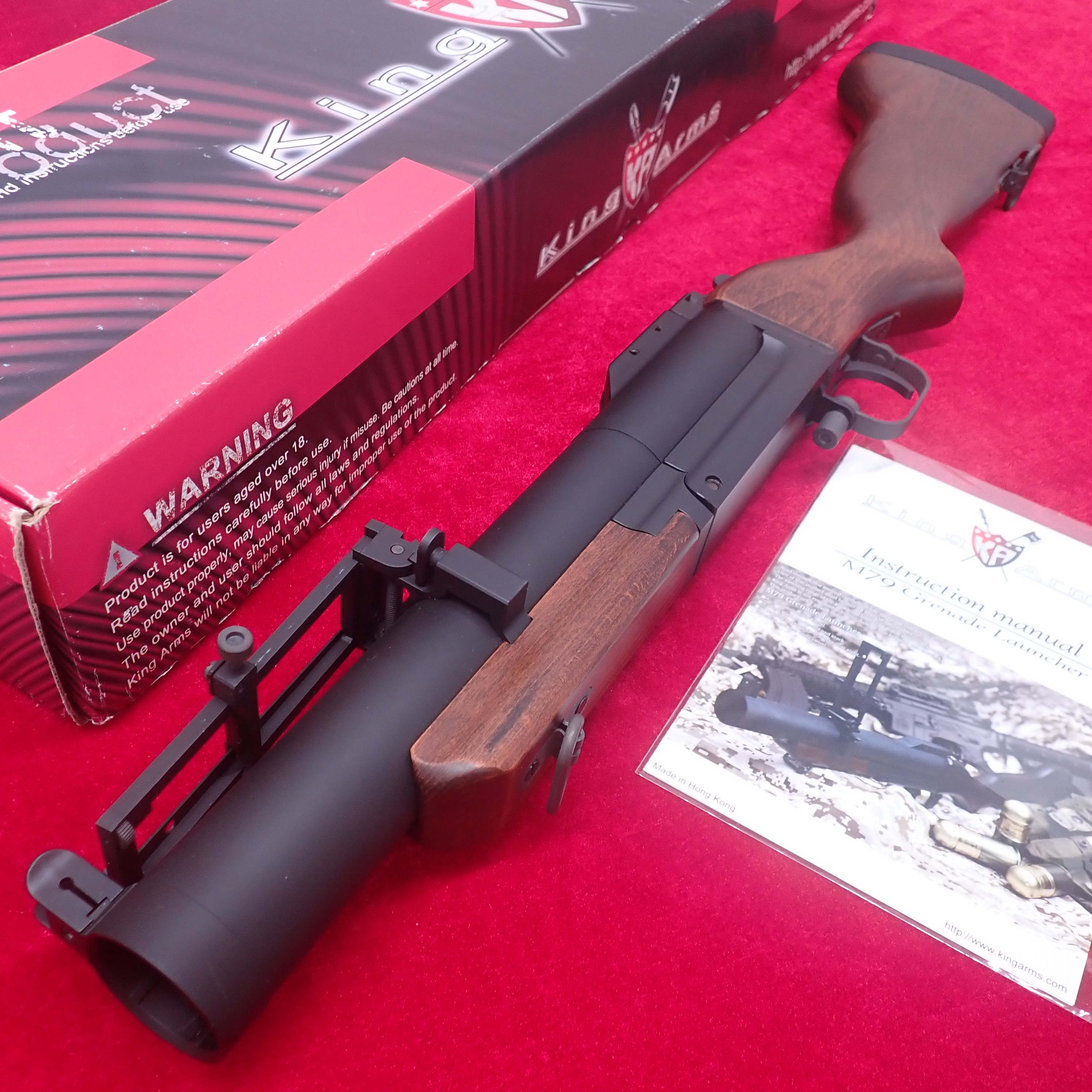 ■ KingArms M79 グレネードランチャー リアルウッド