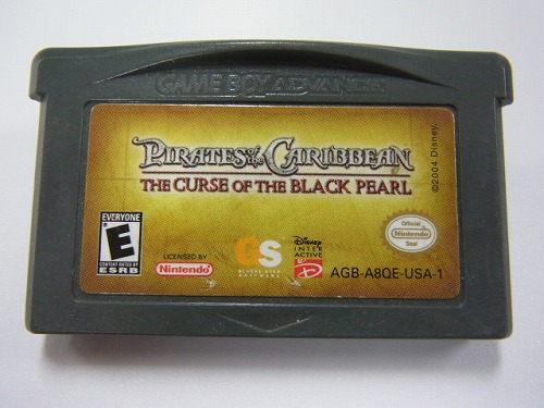 【中古ソフト】ゲームボーイアドバンス｜PIRATES OF THE CARIBBEAN THE CURSE OF THE BLACK PEARL  海外版