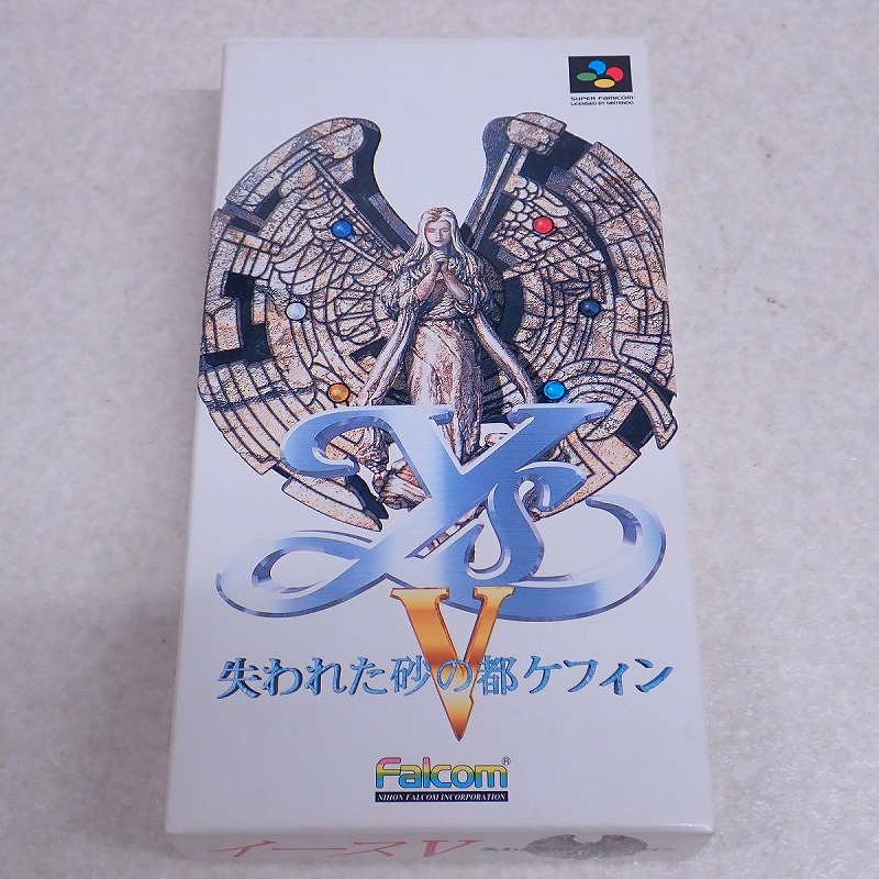 【中古ソフト】スーパーファミコン | イースV 失われた砂の都ケフィン 箱付