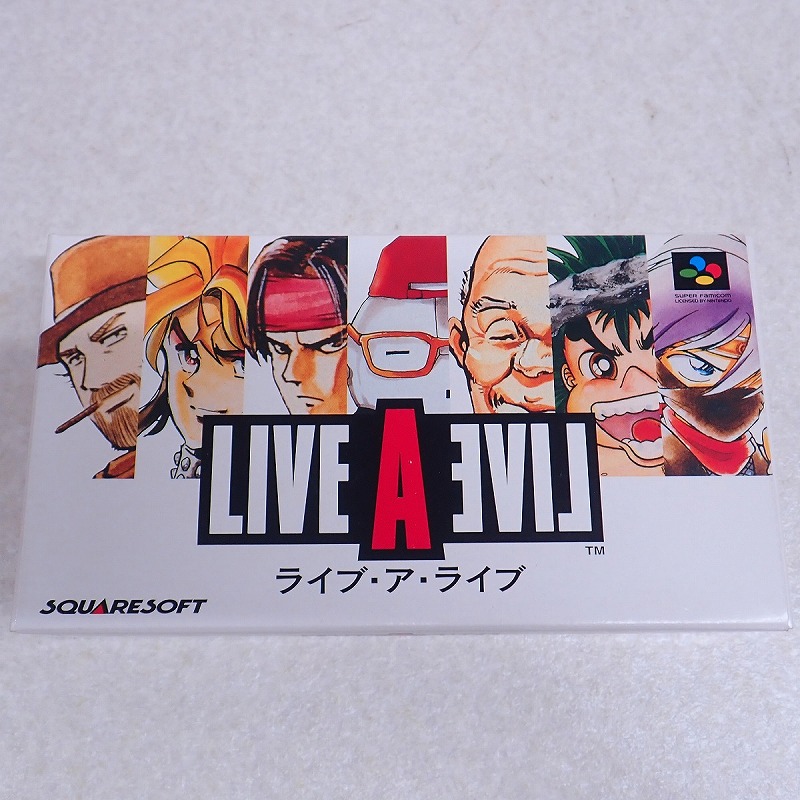 【中古ソフト】スーパーファミコン | ライブ・ア・ライブ 箱付