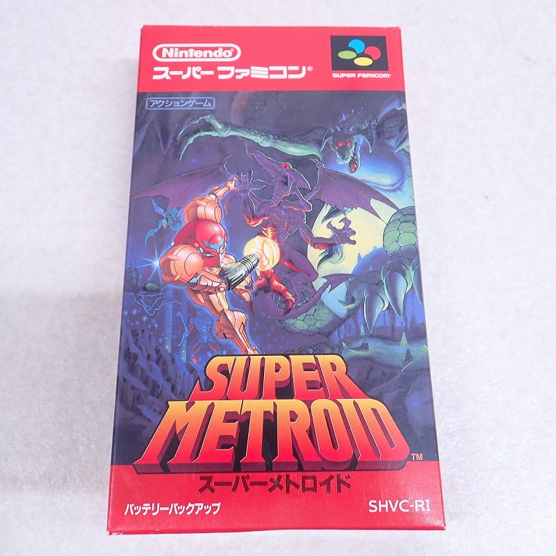 【店頭取扱品】【中古ソフト】スーパーファミコン | スーパーメトロイド 箱付