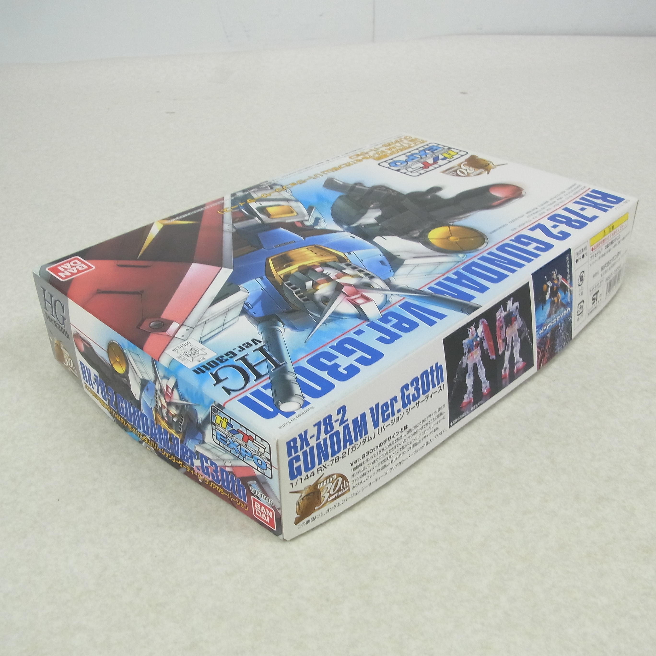 ガンプラ　RX-78-2 GUNDAM Ver.G30th HG 限定クリア色 ガンプラ RX-78-2 GUNDAM Ver.G30th HG 限定クリア色 ガンプラ