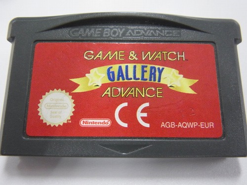 【中古ソフト】ゲームボーイアドバンス｜GAME＆WATCH GALLERY ADVANCE  海外版