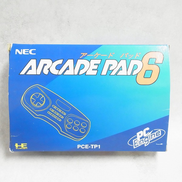 【中古ハード】PCエンジン│アーケードパッド6 PCE-TP1
