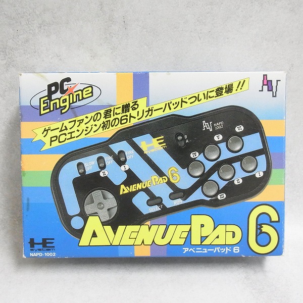 【中古ハード】PCエンジン│アベニューパッド6 NAPD1002