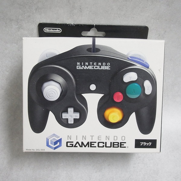 【中古ハード】ゲームキューブ コントローラ ブラック DOL-003