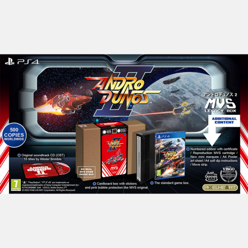 【海外輸入品】【PS4版】Andro Dunos 2 MVS Edition PS4 [EUR]