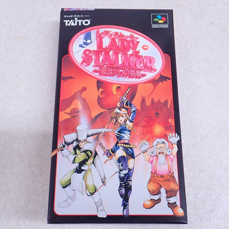 【中古ソフト】スーパーファミコン | レディストーカー 過去からの挑戦 箱付