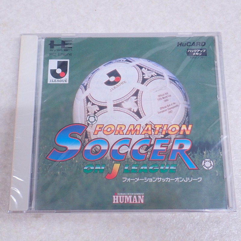 【中古ソフト】PCエンジン Huカード｜フォーメーションサッカー オン Jリーグ