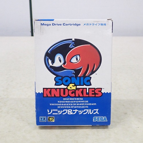 【中古ソフト】メガドライブ | ソニック&ナックルズ 箱付