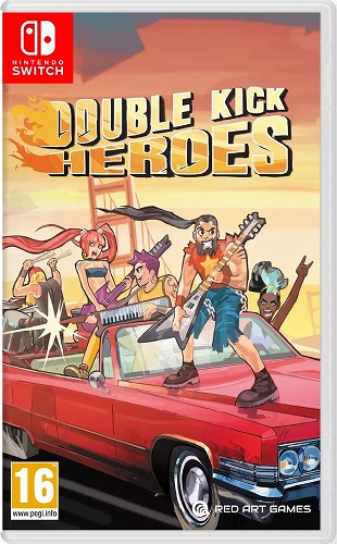 【海外輸入品】【Switch】Double Kick Heroes Steelbook® Edition(ダブルキックヒーローズ スチールブック®エディション)